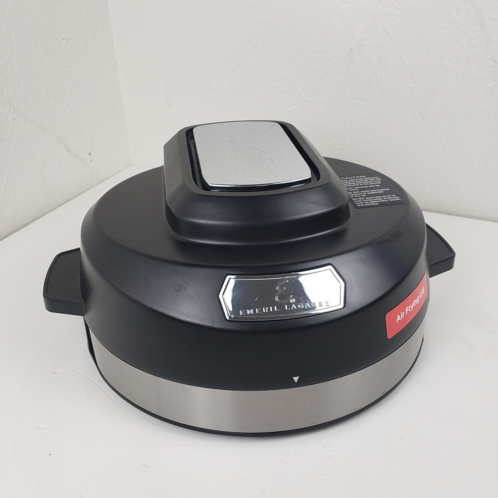 Emeril Lagasse Pressure Cooker Air Fryer Combo Replacement Air Frying Lid Black